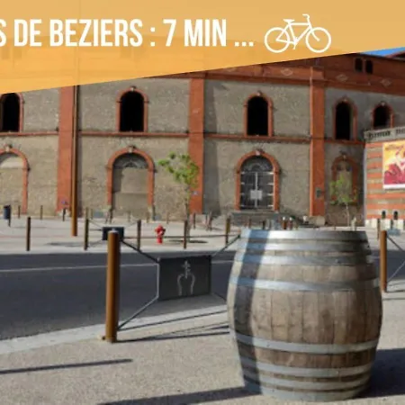 L'etoile Biterroise - De Avec Piscine Et Parking Gratuit A Lägenhet Béziers