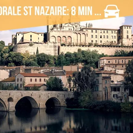 L'etoile Biterroise - De Avec Piscine Et Parking Gratuit A * Béziers