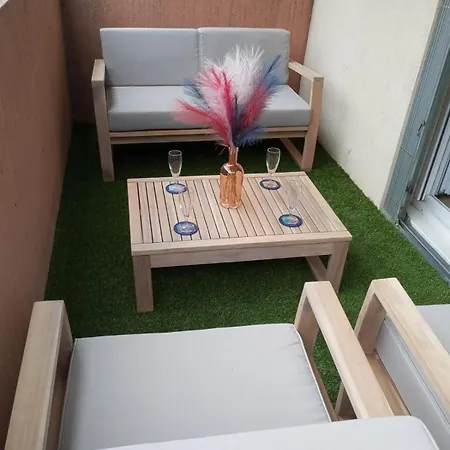 Appartamento L'étoile Biterroise - De Avec Piscine Et Parking Gratuit à Béziers