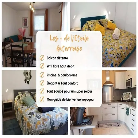 L'étoile Biterroise - De Avec Piscine Et Parking Gratuit à *