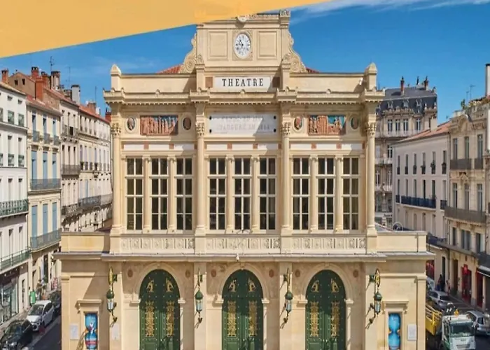 L'etoile Biterroise - De Avec Piscine Et Parking Gratuit A *